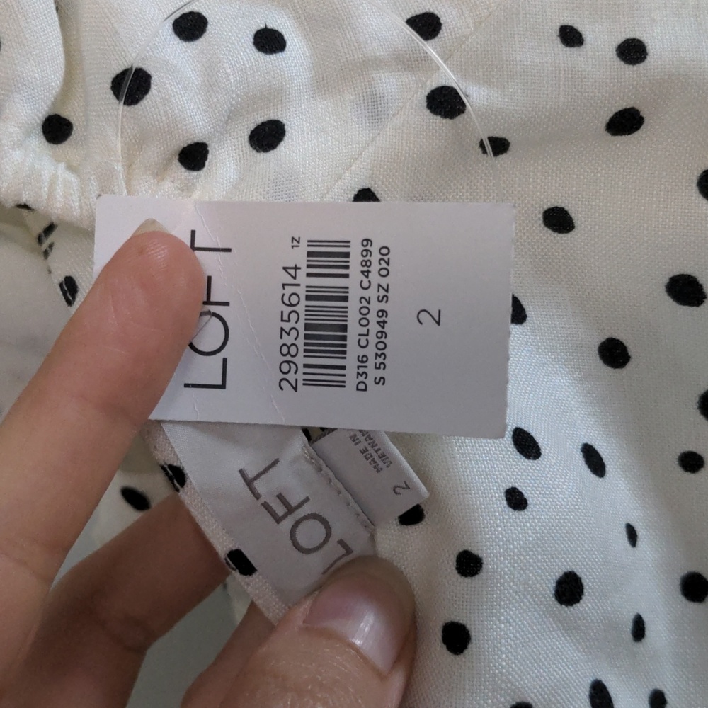 Brand new with tags Loft polkadot dalmatian dress - Picture 9 of 10